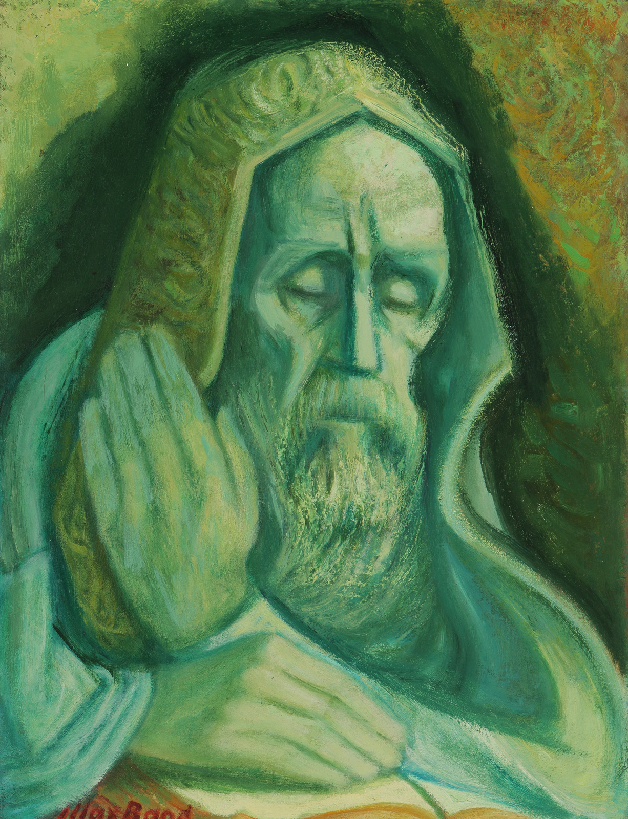 Izaijas Kulvianskis (Issai Kulvianski, 1894–1970) </br> <em> Peizažas</em> - Image 4