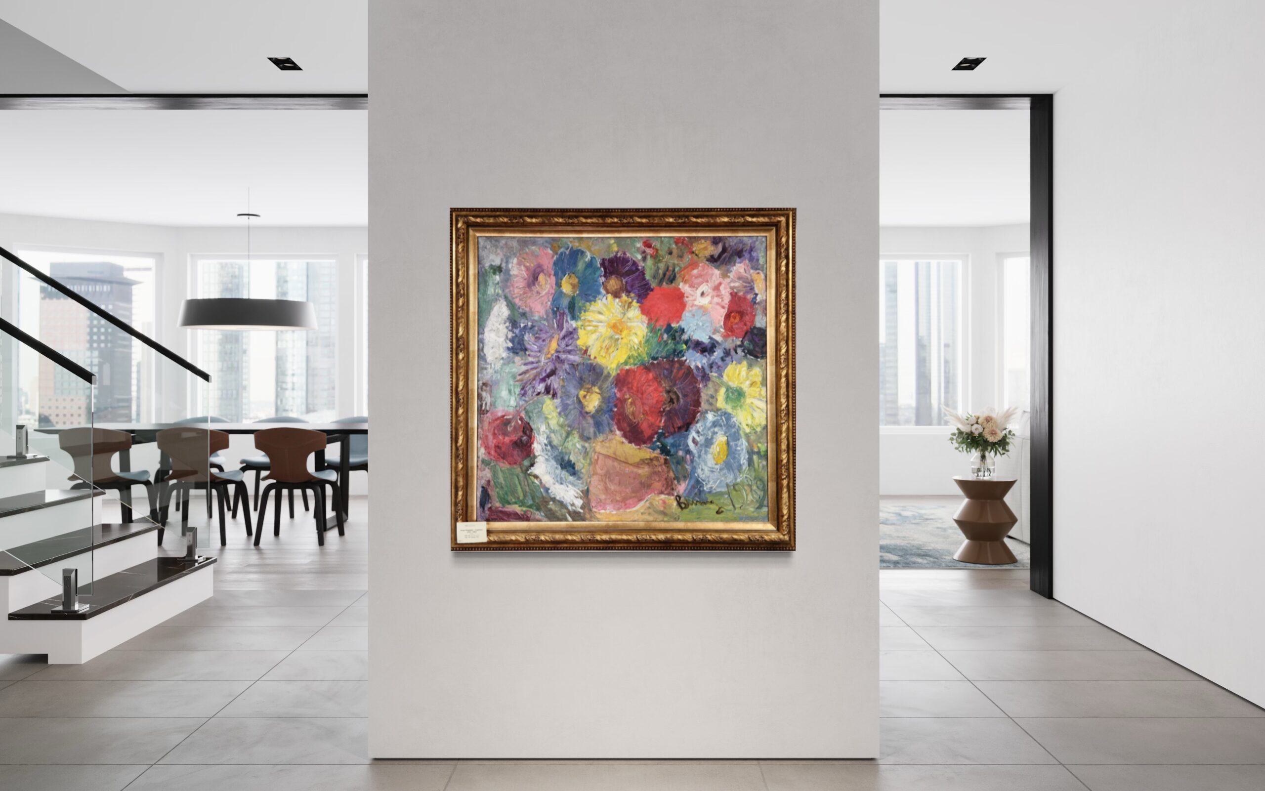 Bronė Mingėlaitė-Uogintienė (1919–1983) Gėlės - Image 3