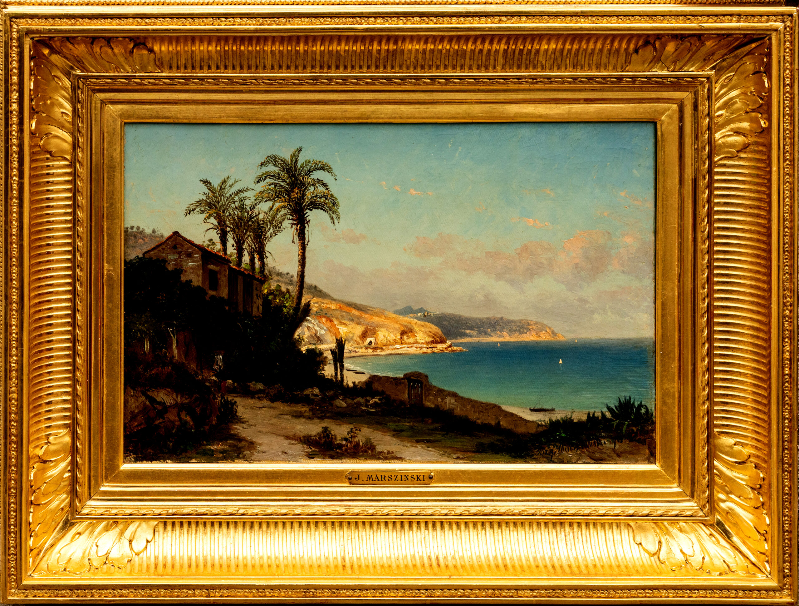 Juozapas Marševskis (Józef Marszewski, 1827–1874)<br><em>Italijos peizažas</em> - Image 2