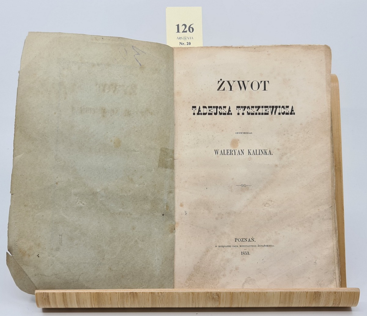 Kalinka, Walerian (1826–1886). Żywot Tadeusza Tyszkiewicza - Image 4
