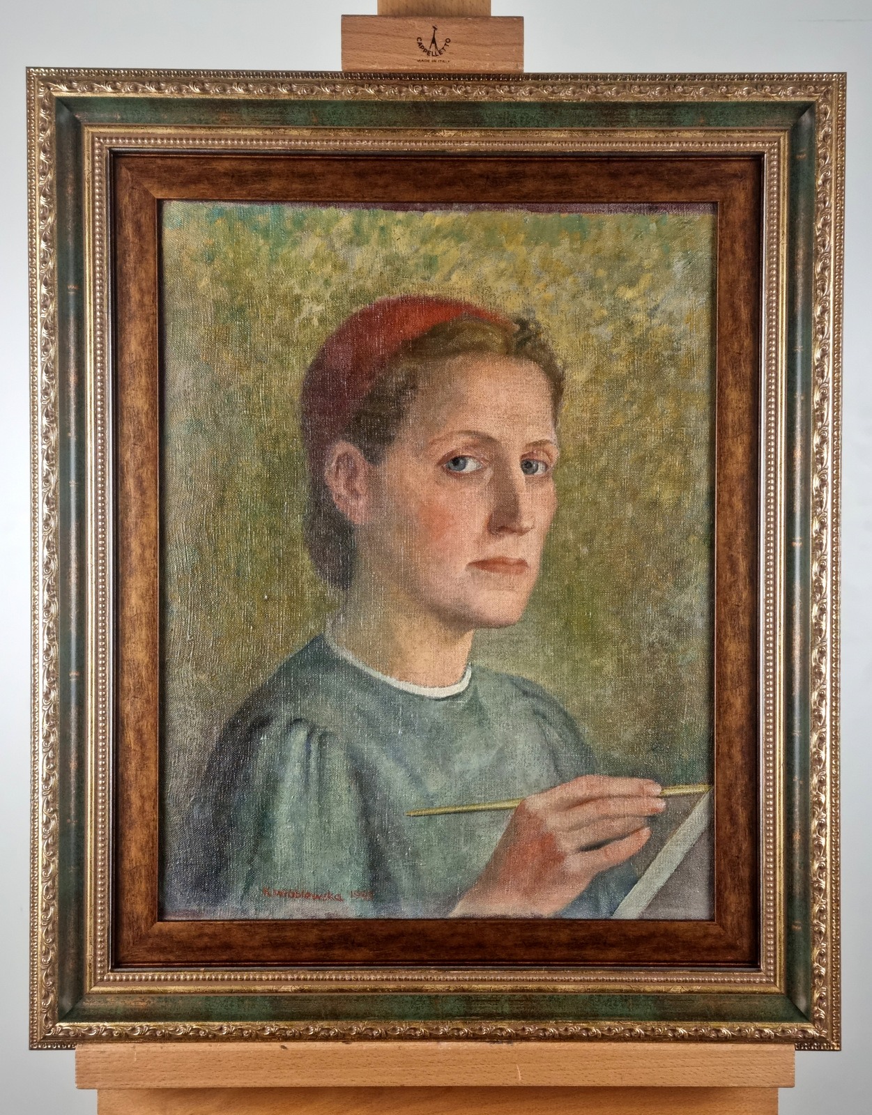 Kristina Vrublevska (Krystyna Wróblewska, 1904–1994) Autoportretas - Image 2