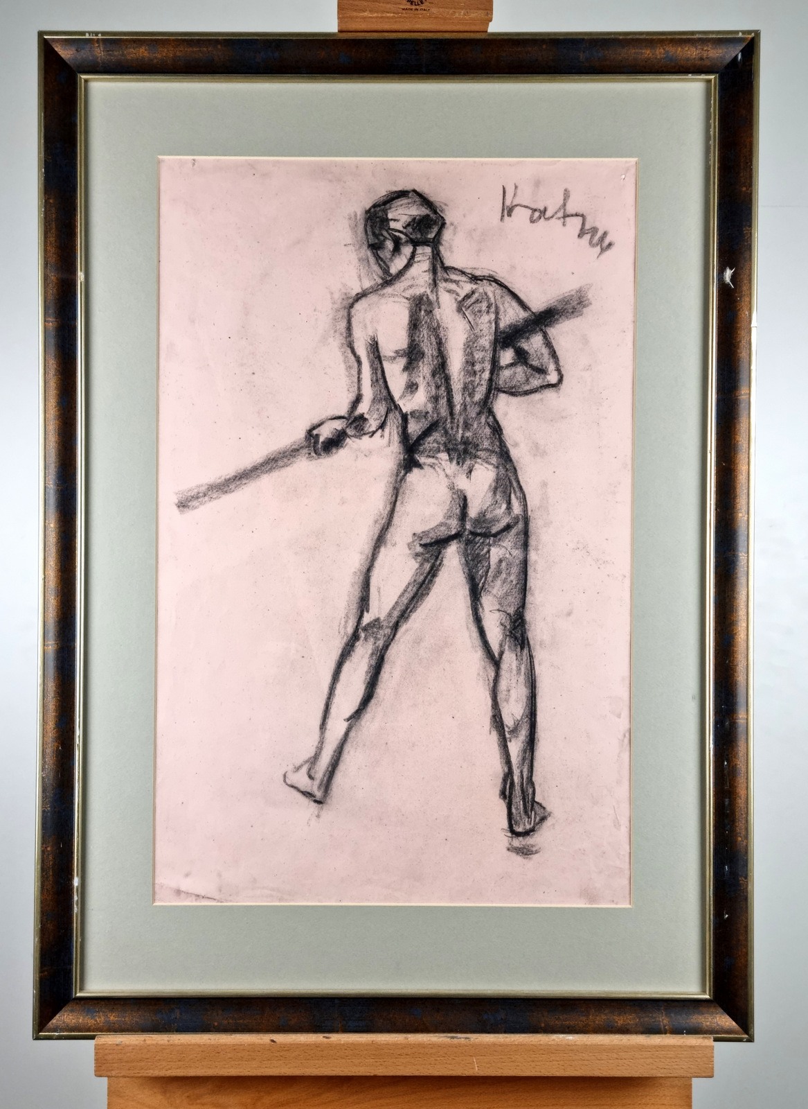 Leonas Katinas (1907–1984) Vyro aktas - Image 2