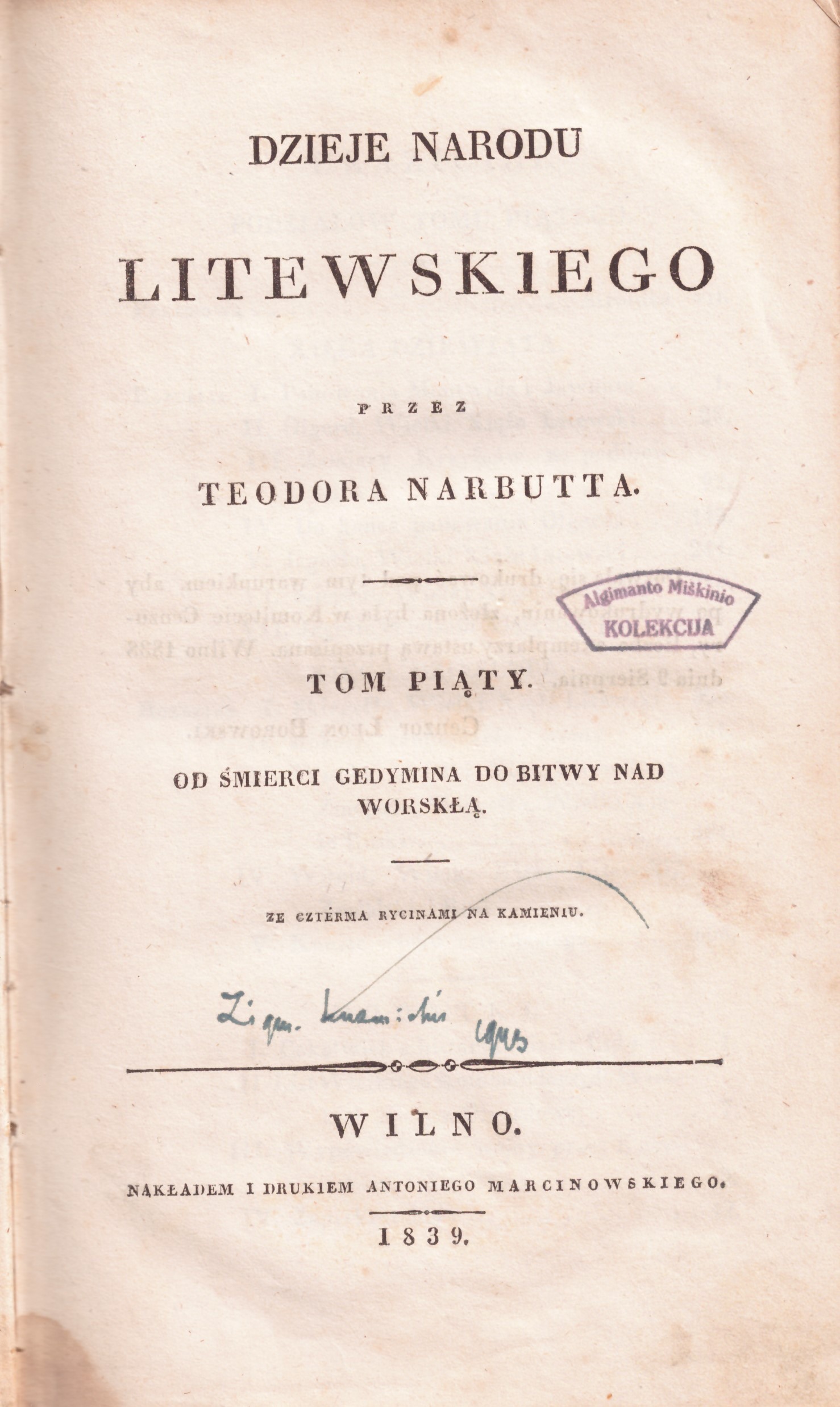 Narbutas lietuvių tautos istorija, 9 t. - Image 11