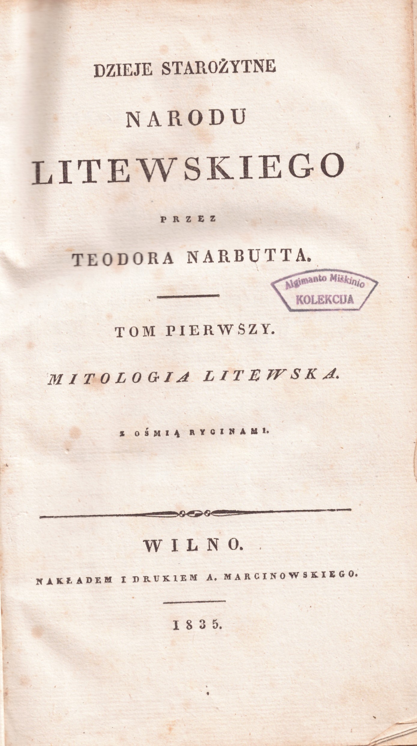 Narbutas lietuvių tautos istorija, 9 t. - Image 7
