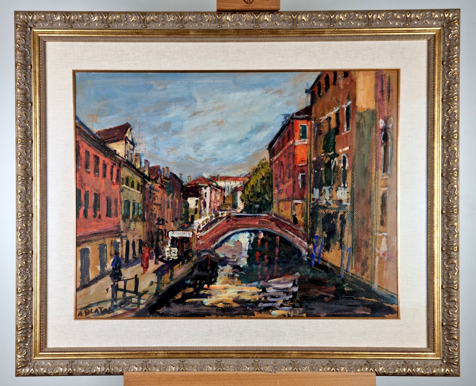 Neemija Arbit Blatas (1908–1999) Venice – San Trovaso - Image 2