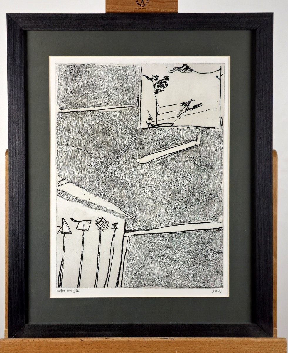 Pranas Gailius (1928 – 2015) Iš ciklo „Surfacè emue II" - Image 2