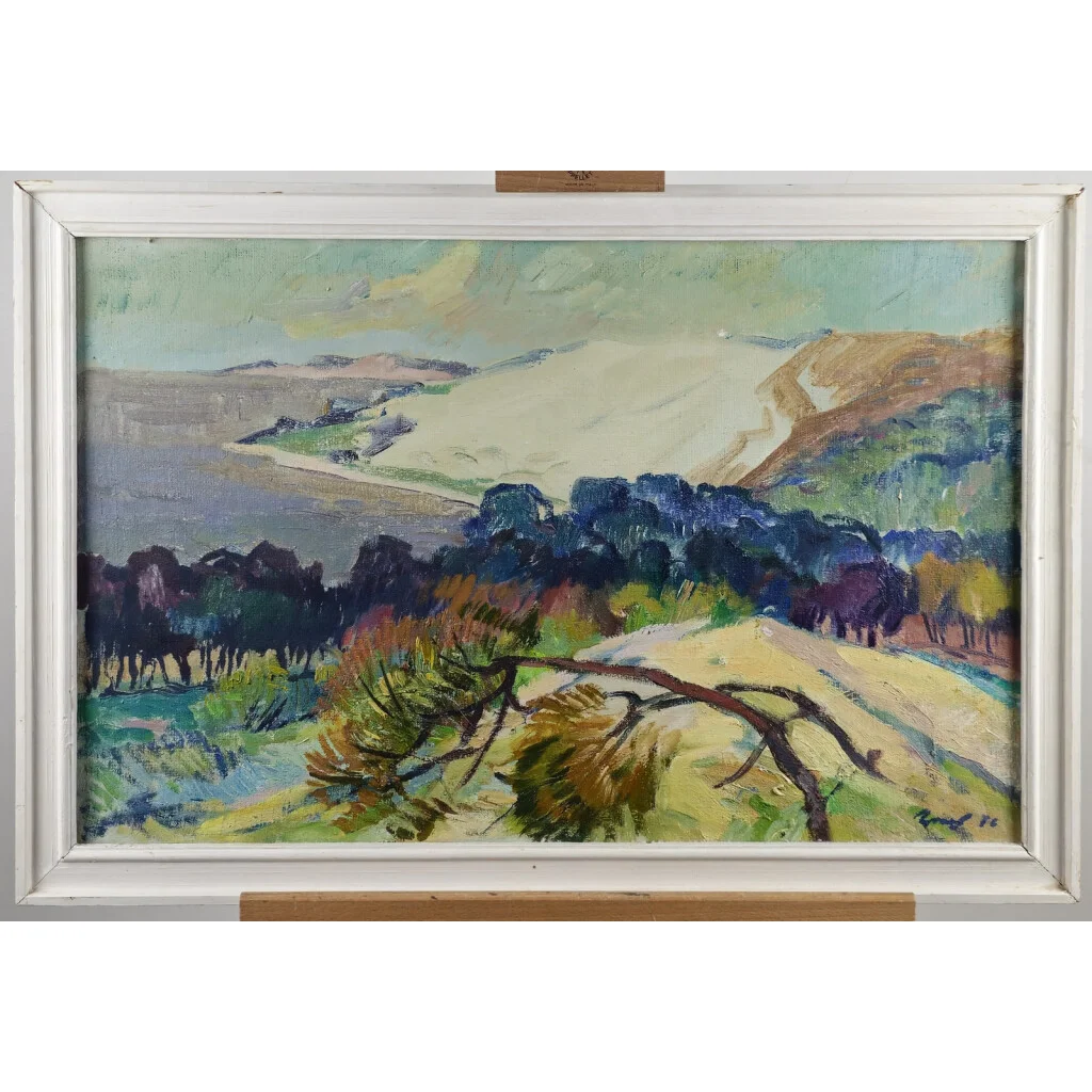 Vytautas Povilaitis (1927 – 2009)<br> <em>Kauno panorama</em> - Image 4
