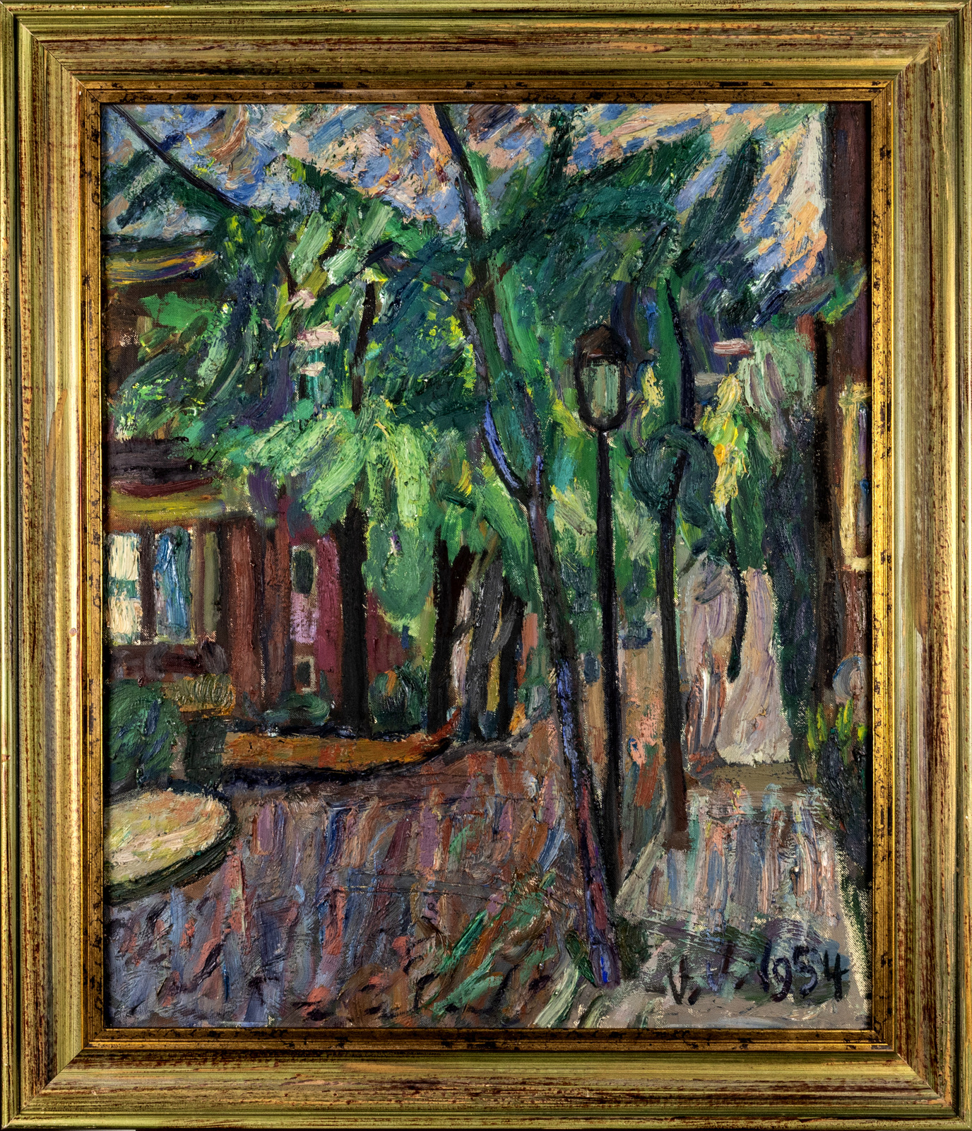 Viktoras Vizgirda (1904 –1993)<br> <em>Peizažas</em> - Image 2