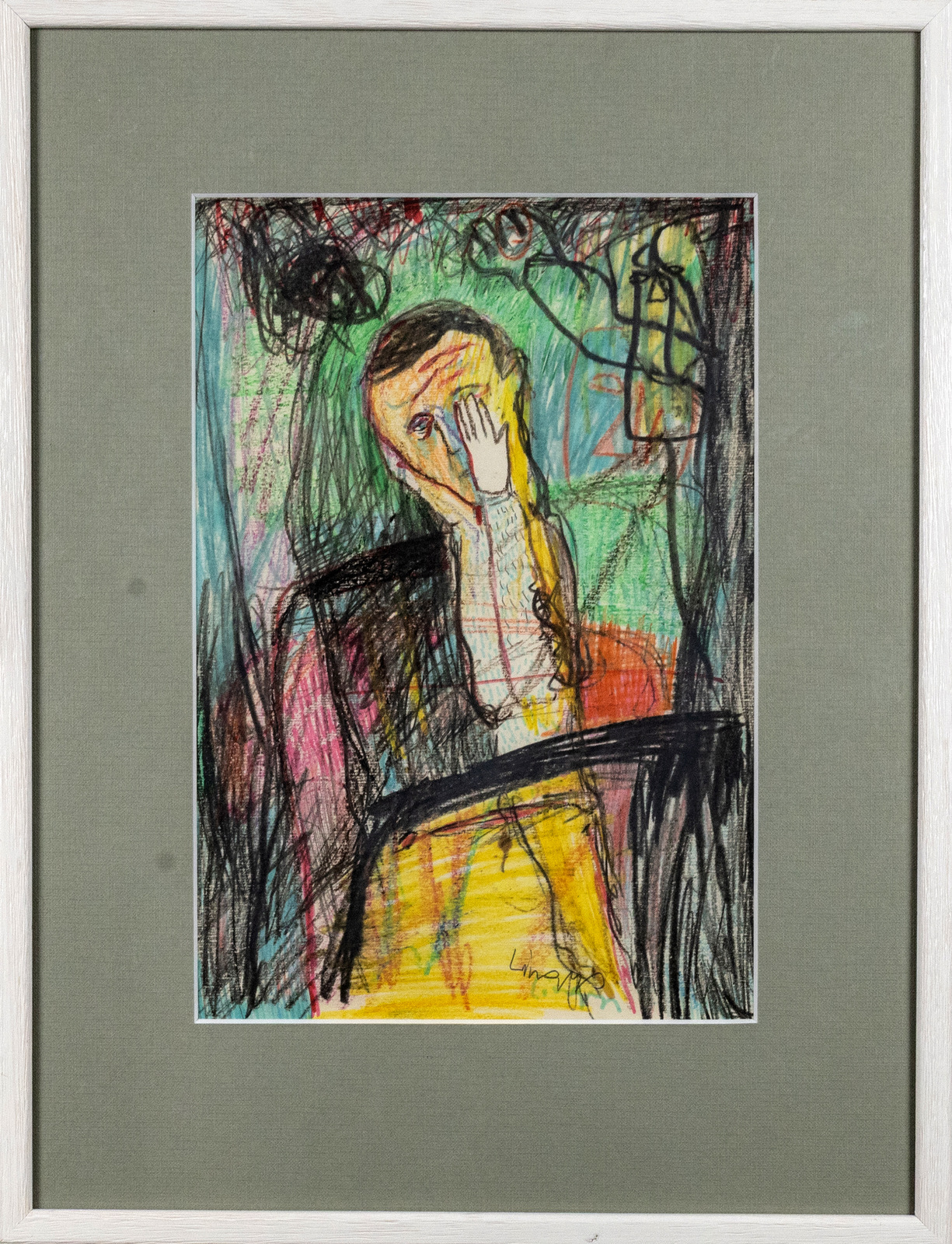 Vytenis Lingys (g. 1956)<br><em>Skausmas</em> - Image 2